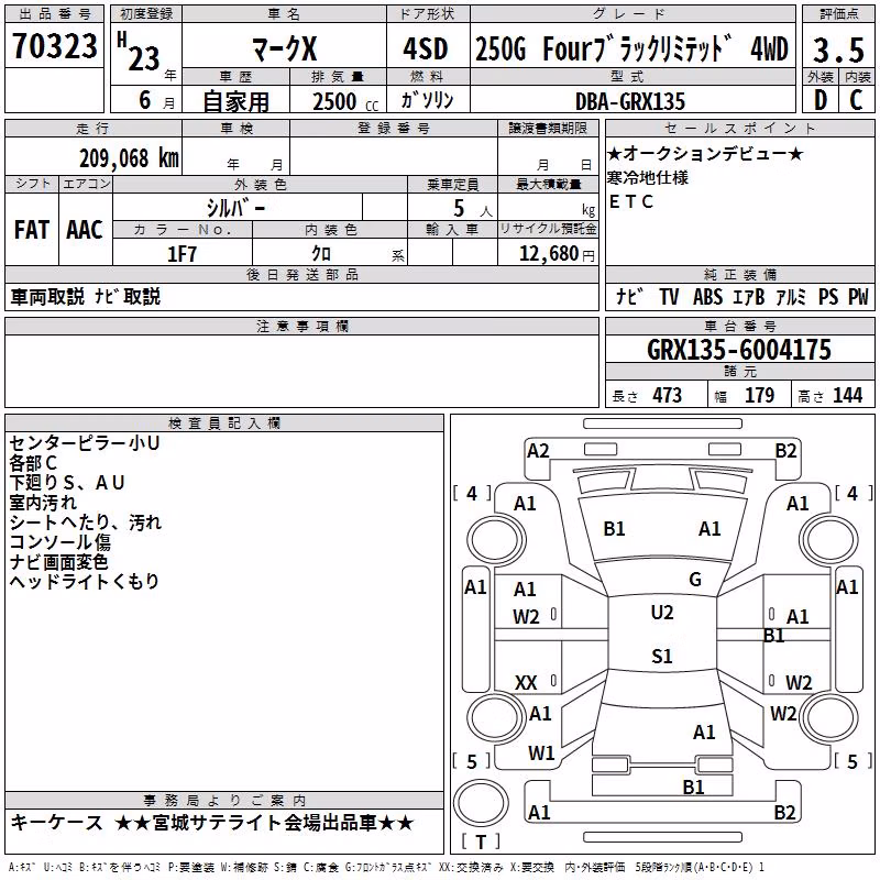 TOYOTA MARK X