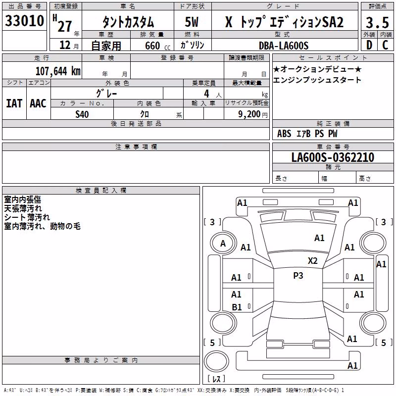 DAIHATSU TANTO
