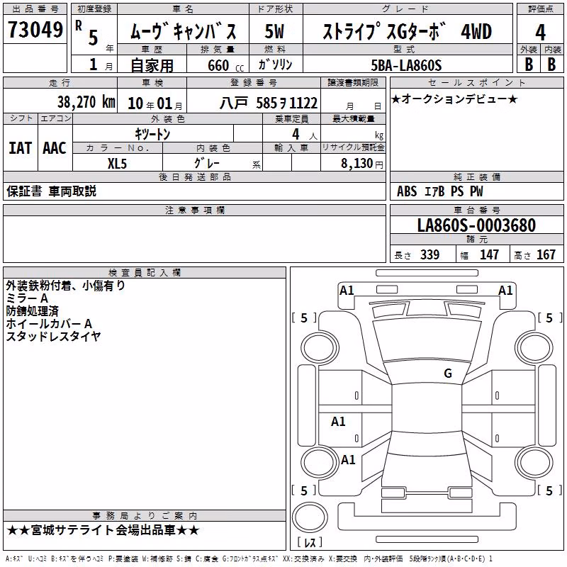 DAIHATSU MOVE CANBUS