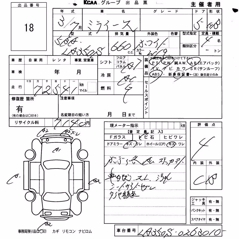 DAIHATSU MIRA E:S