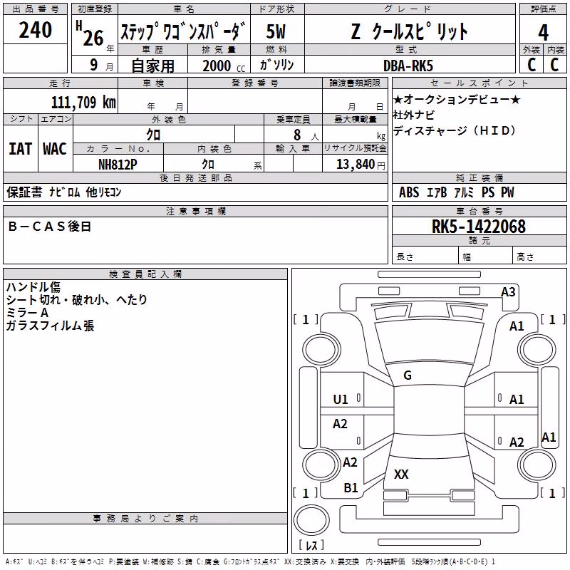 HONDA STEPWGN