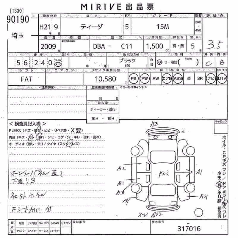 NISSAN TIIDA