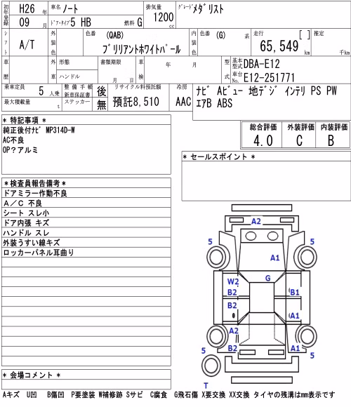 NISSAN NOTE