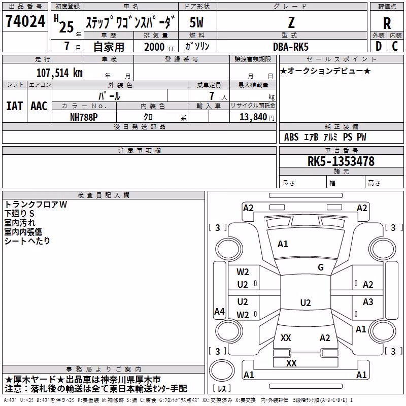 HONDA STEPWGN