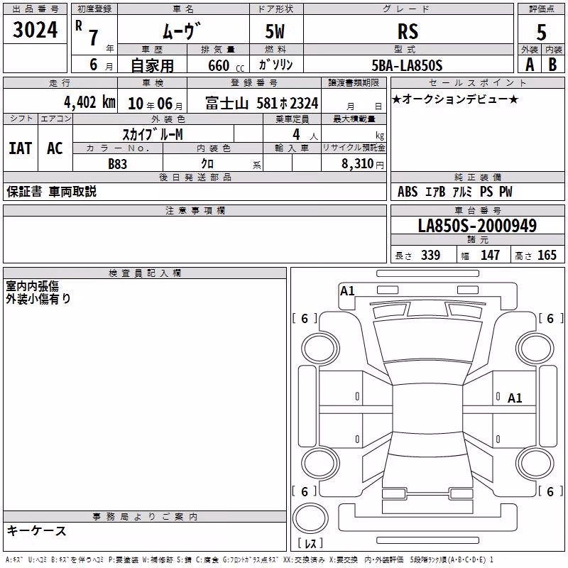 DAIHATSU MOVE