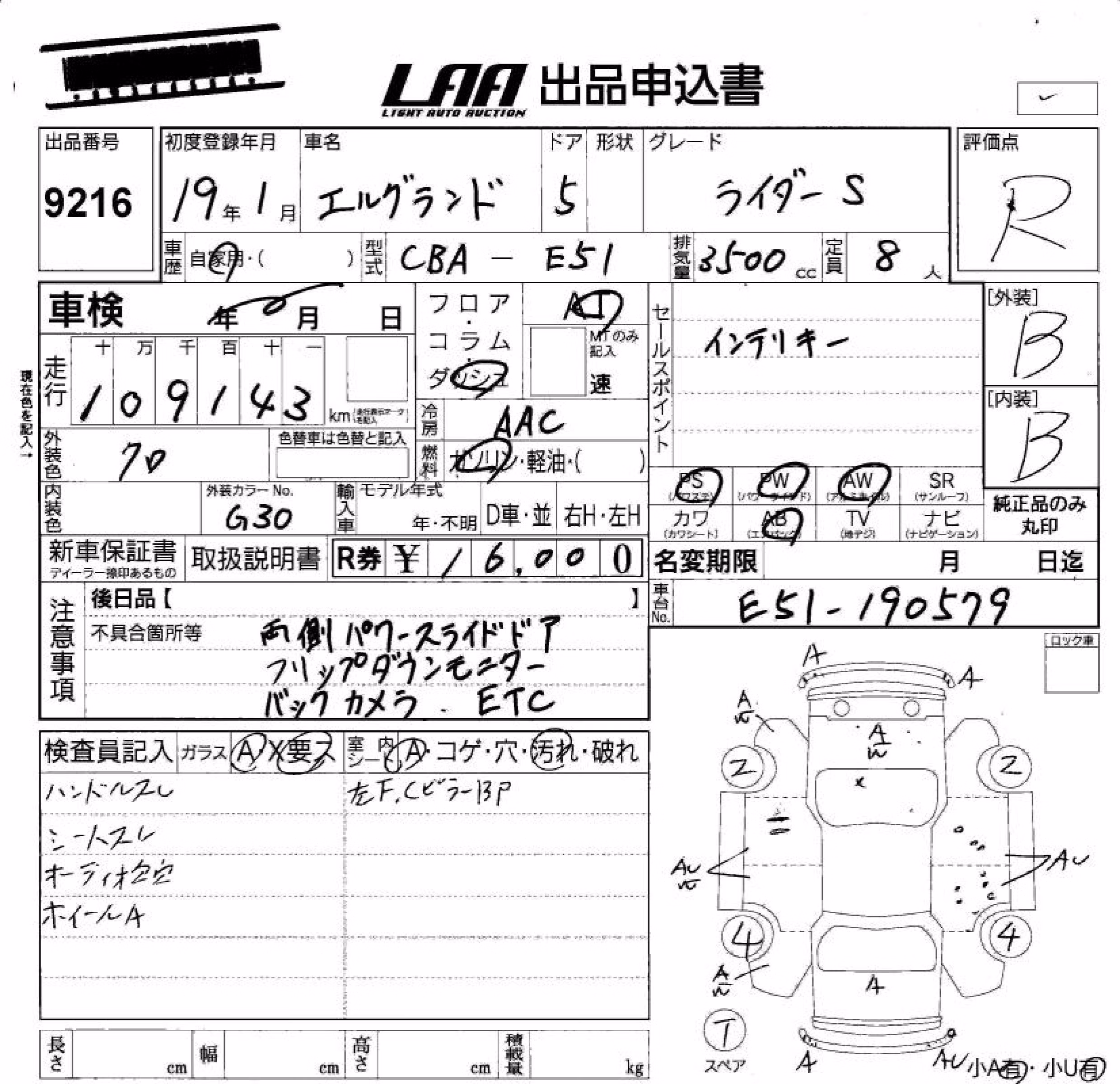 NISSAN ELGRAND