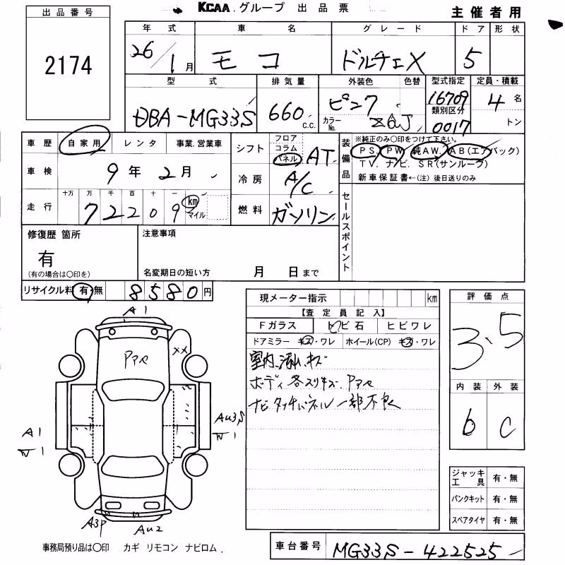 NISSAN MOCO
