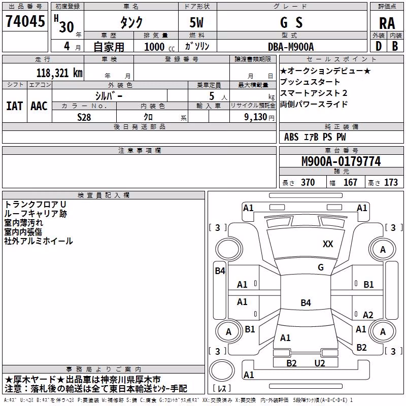 TOYOTA TANK