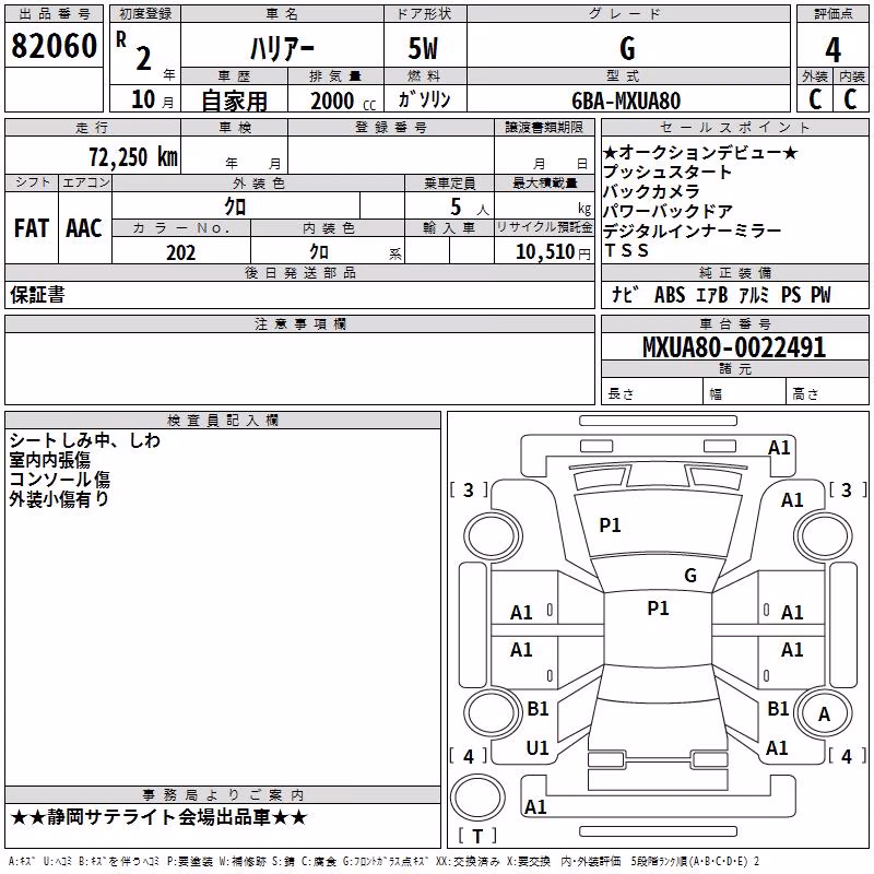 TOYOTA HARRIER