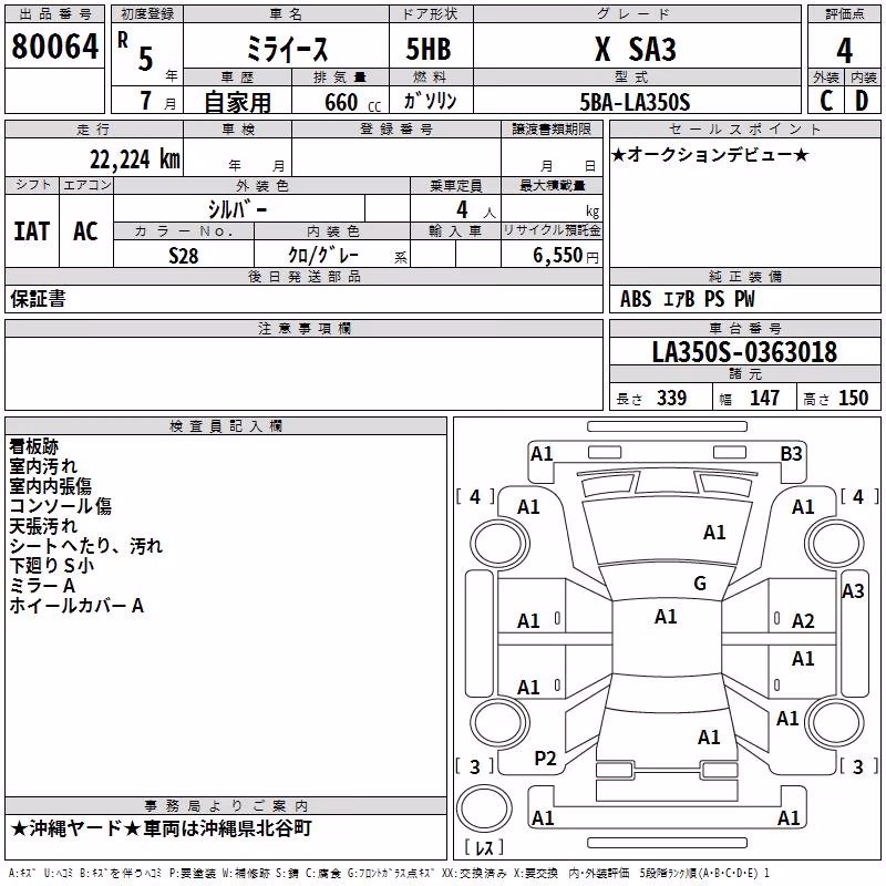 DAIHATSU MIRA E:S