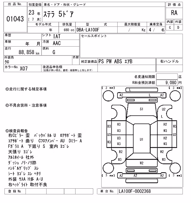 SUBARU STELLA