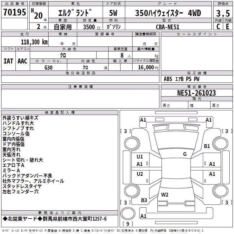 NISSAN ELGRAND