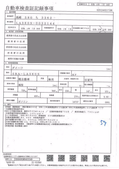DAIHATSU MIRA E:S