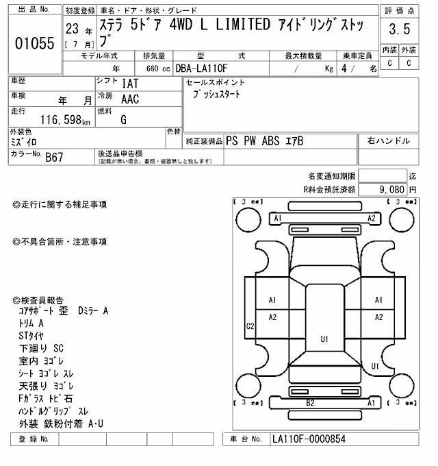 SUBARU STELLA