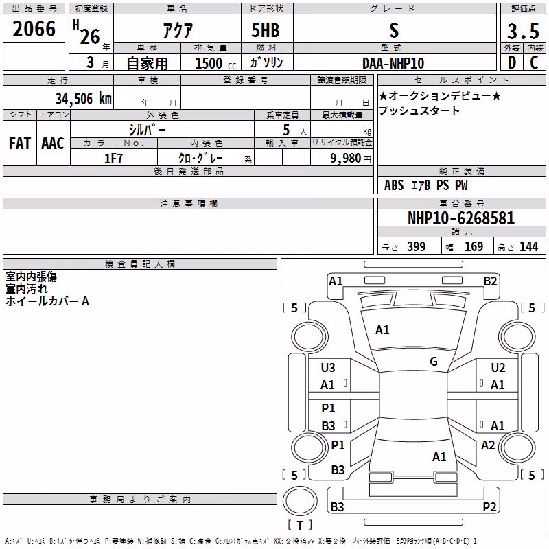 TOYOTA AQUA