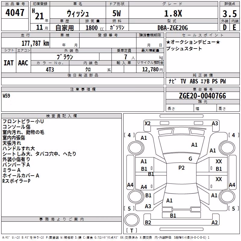 TOYOTA WISH