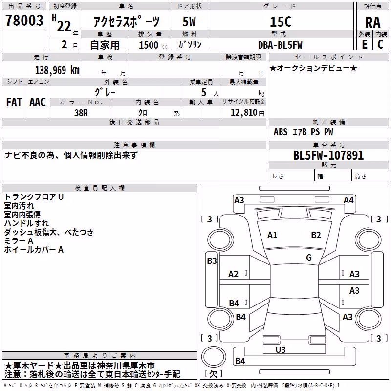 MAZDA AXELA