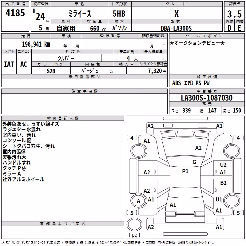 DAIHATSU MIRA E:S