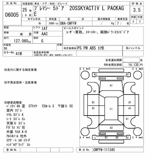 MAZDA PREMACY
