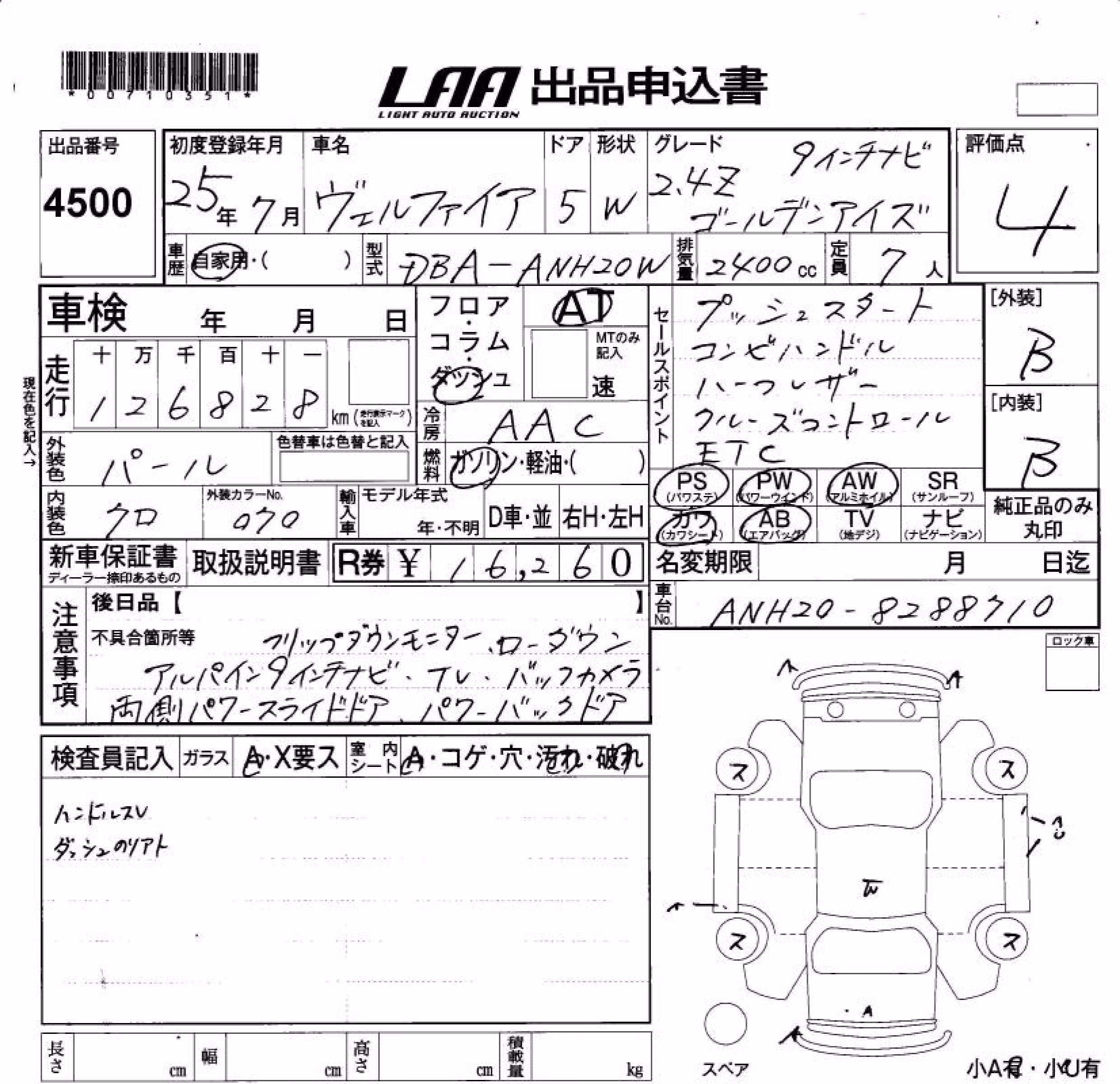 TOYOTA VELLFIRE