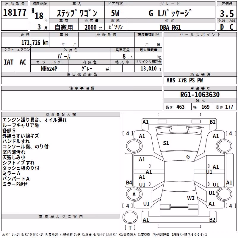 HONDA STEPWGN