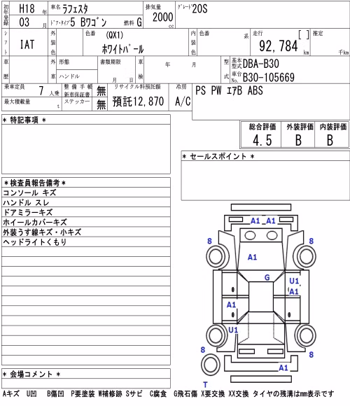 NISSAN LAFESTA