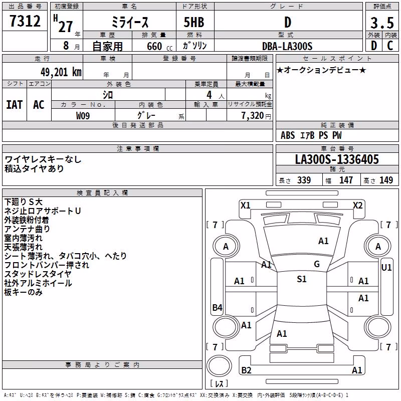 DAIHATSU MIRA E:S