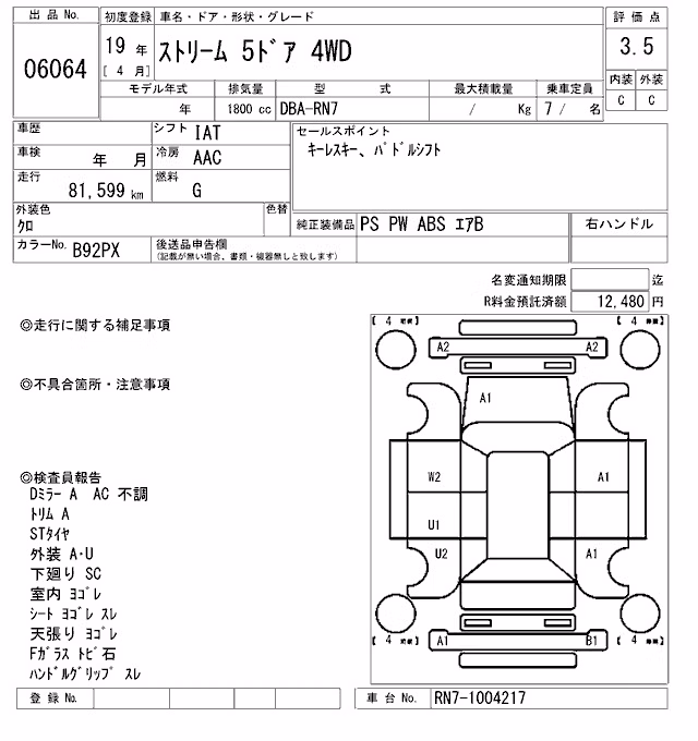 HONDA STREAM