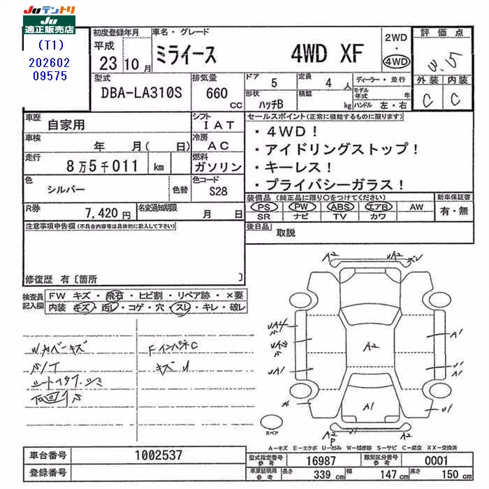 DAIHATSU MIRA E:S