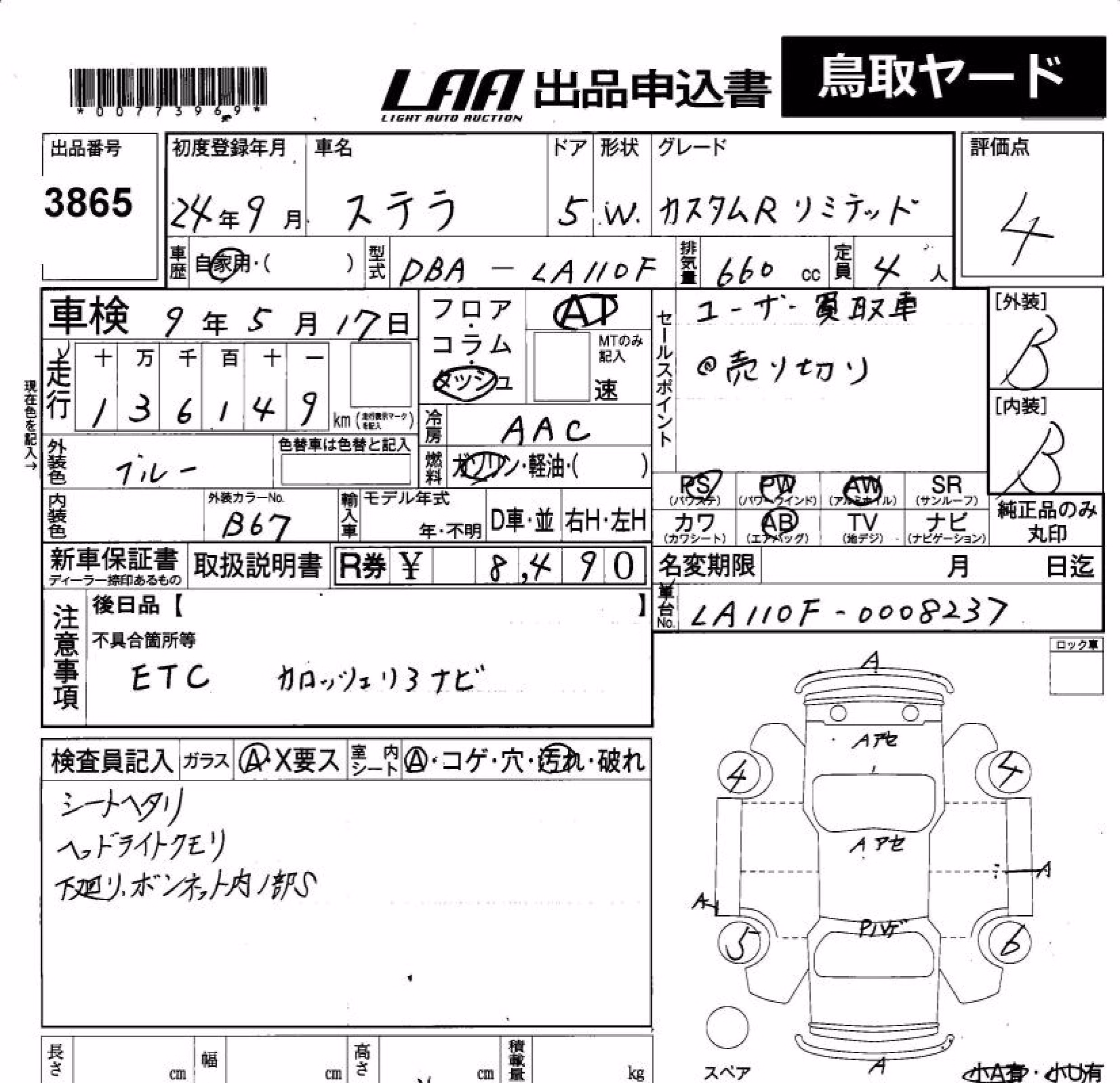SUBARU STELLA