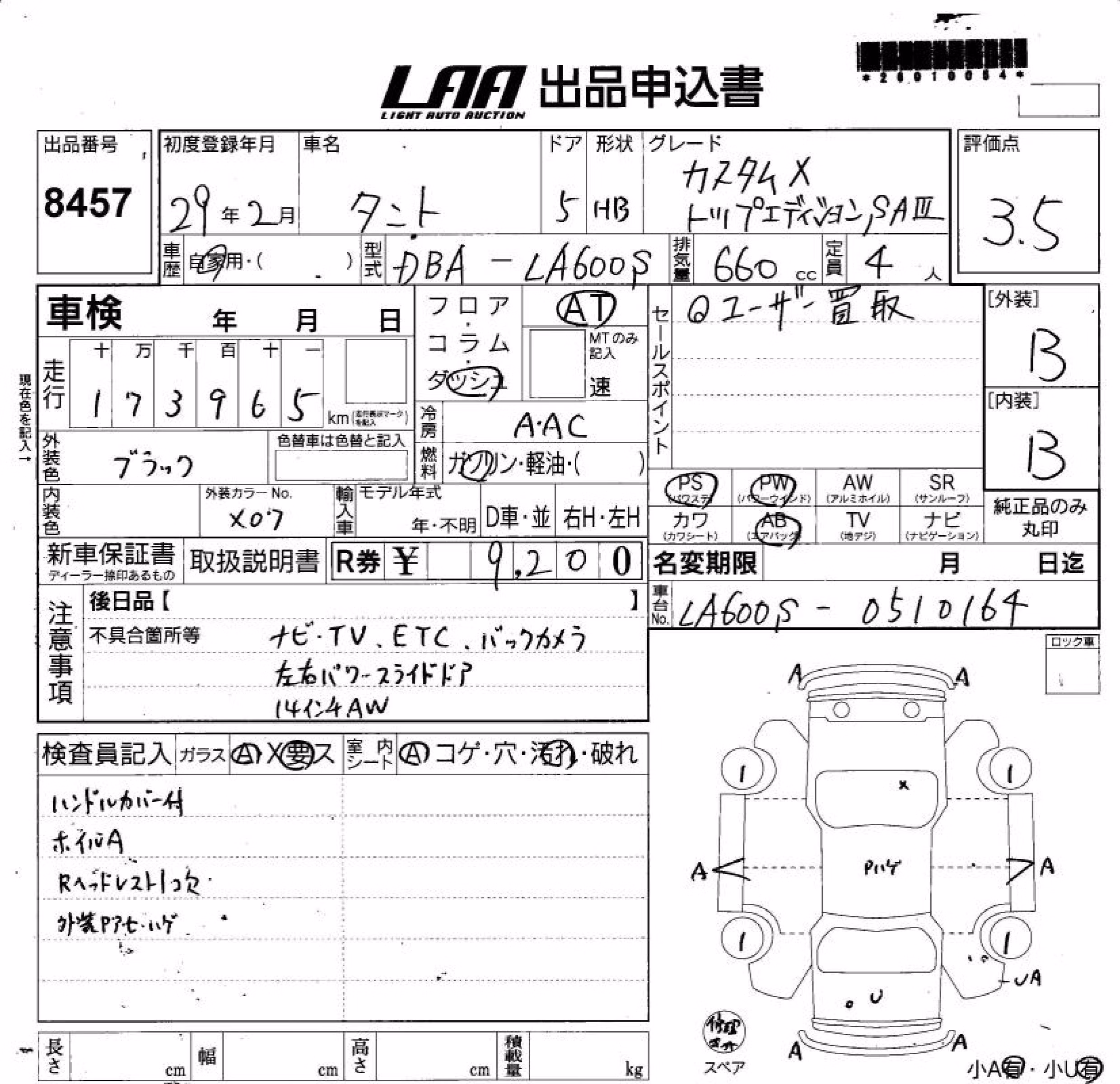 DAIHATSU TANTO