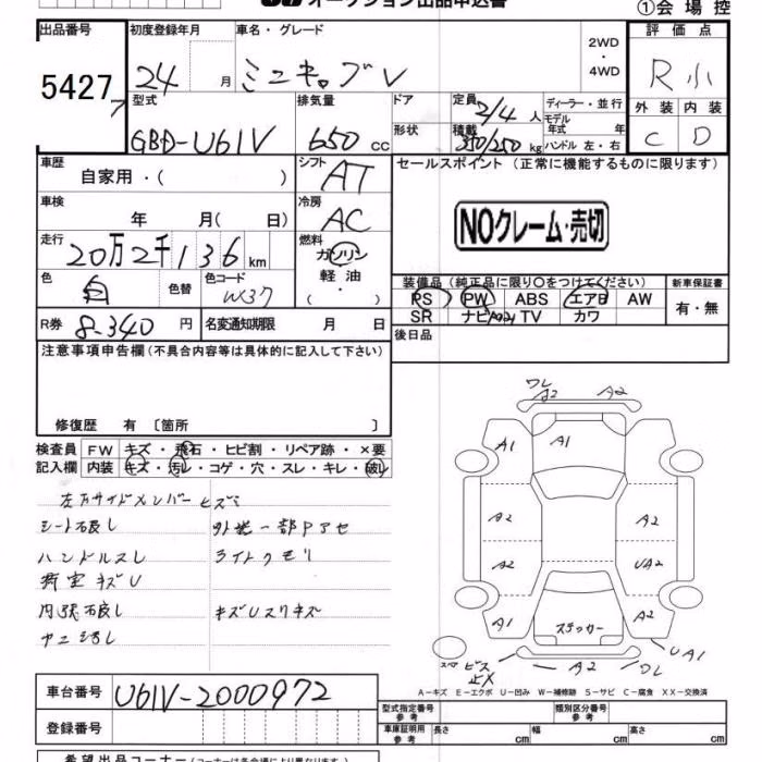 MITSUBISHI MINICAB