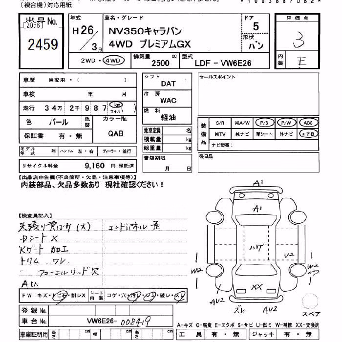 NISSAN NV350 CARAVAN