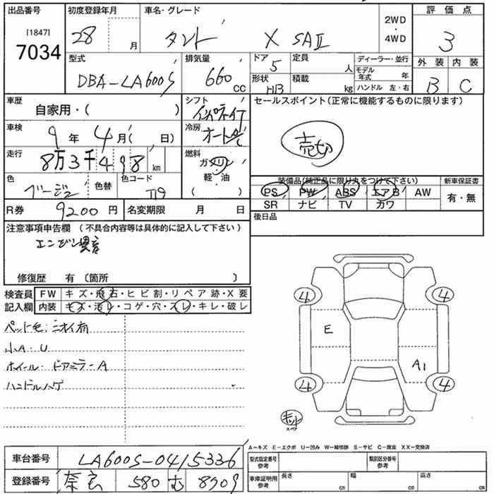 DAIHATSU TANTO