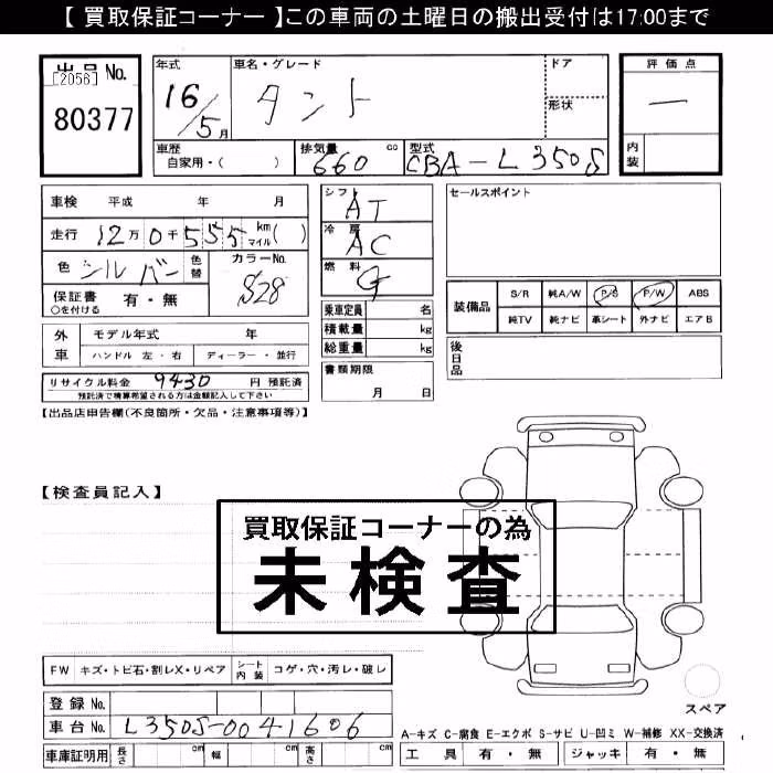 DAIHATSU TANTO