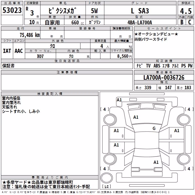 TOYOTA PIXIS MEGA
