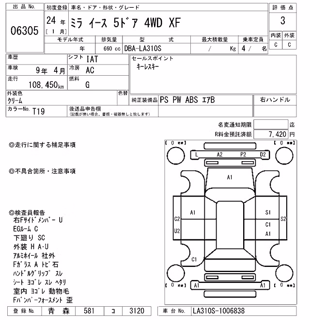 DAIHATSU MIRA E:S