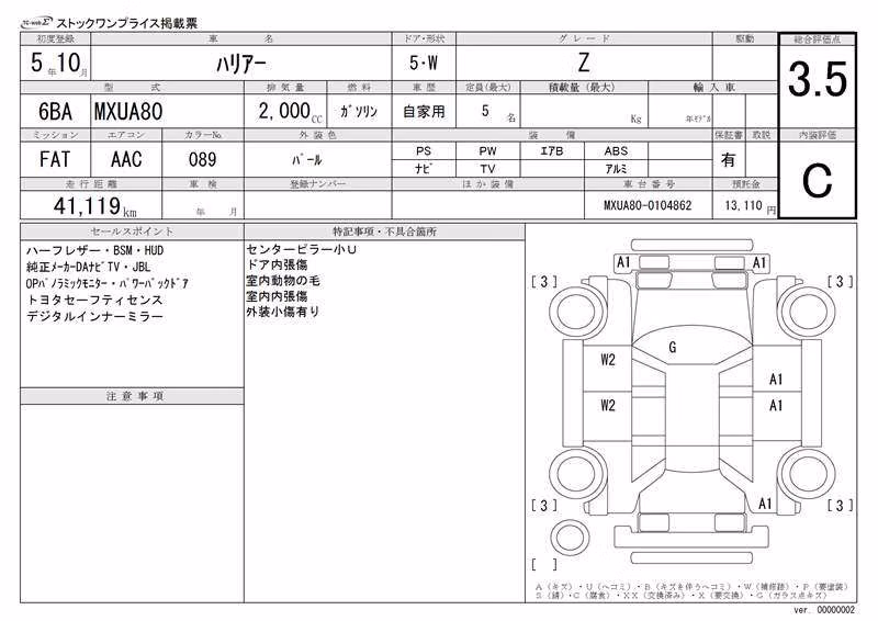 TOYOTA HARRIER