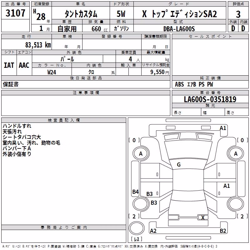 DAIHATSU TANTO