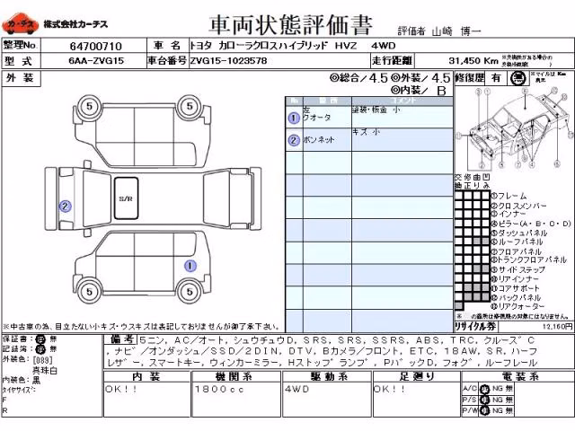 TOYOTA COROLLA CROSS
