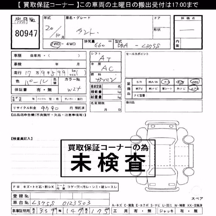 DAIHATSU TANTO