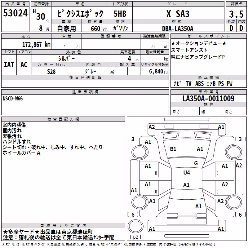 TOYOTA PIXIS EPOCH