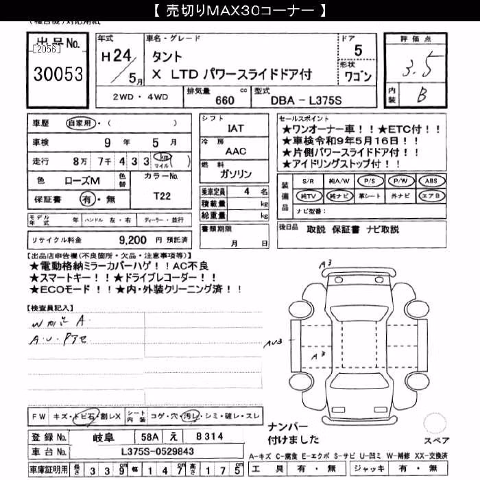 DAIHATSU TANTO