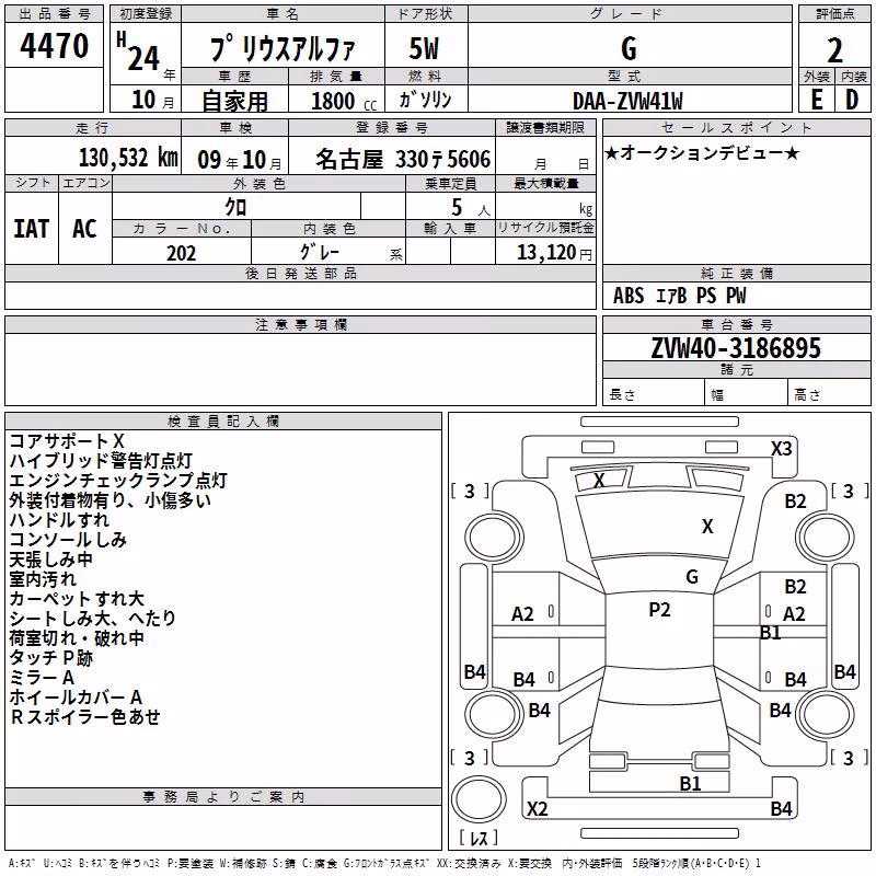 TOYOTA PRIUS ALPHA