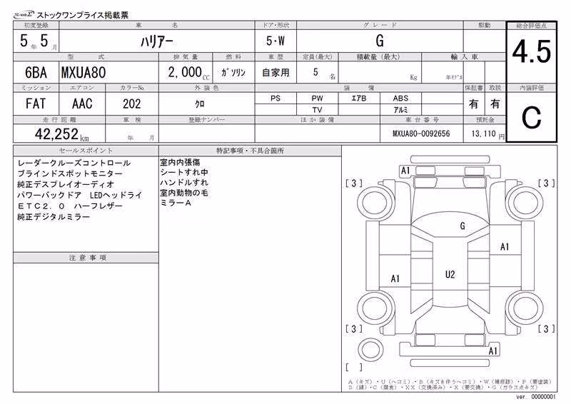 TOYOTA HARRIER