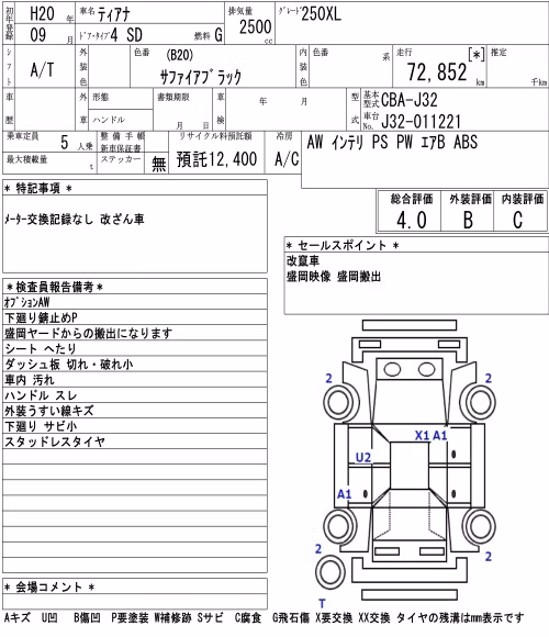 NISSAN TEANA
