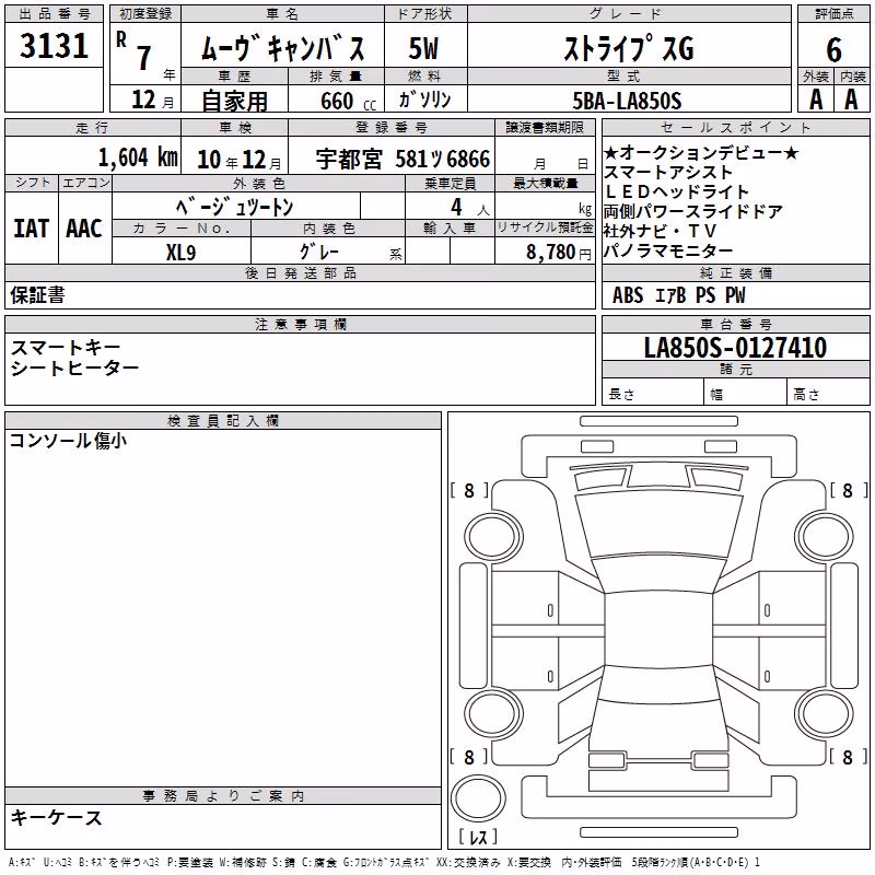 DAIHATSU MOVE CANBUS