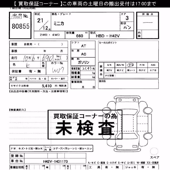MITSUBISHI MINICA