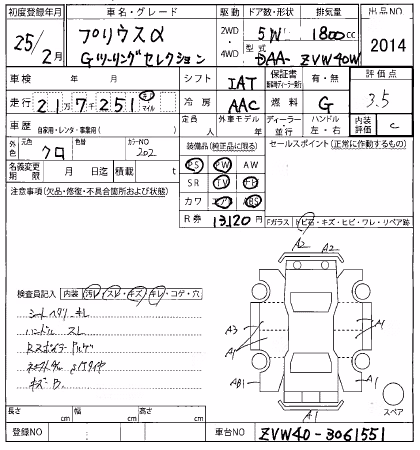 TOYOTA PRIUS ALPHA