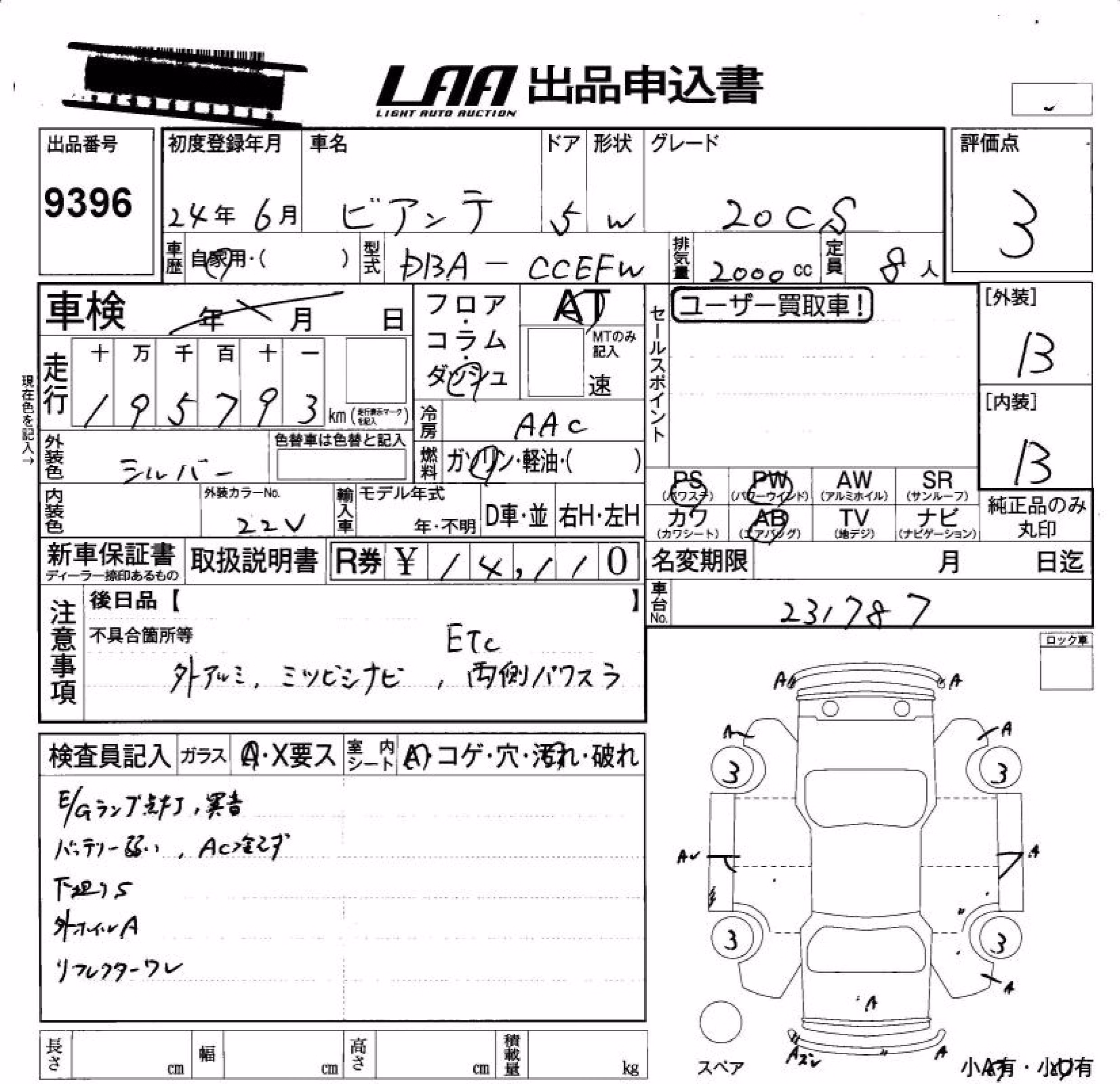 MAZDA BIANTE